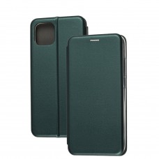 Чехол книжка Premium для Samsung Galaxy A03 (A035) зеленый