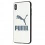 Чохол для iPhone Xs Max Benzo білий "Puma"