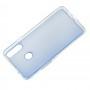 Чохол для Samsung Galaxy A20s (A207) Acrylic блискітки + popsocket синій