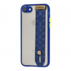 Чехол для iPhone 7 / 8 / SE 20 WristBand LV синий