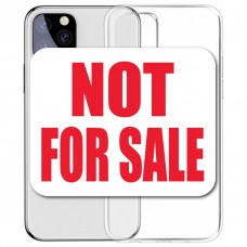 Чехол для iPhone Xr case clear прозрачный с белой окантовкой