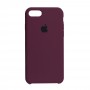 Чохол Silicone для iPhone 7 / 8 / SE20 case maroon