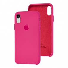 Чехол Silicone для iPhone Xr Premium case dragon fruit
