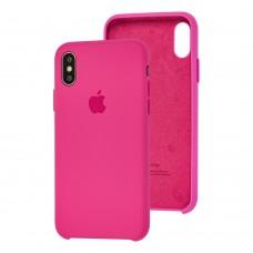 Чохол Silicone для iPhone X / Xs Premium case dragon fruit