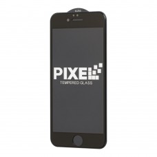 Захисне скло для iPhone 6/6s Full Screen Pixel чорне