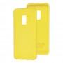 Чехол для Samsung Galaxy S9 (G960) Wave Full желтый