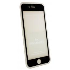 Защитное стекло Full Matt iPhone 6 черный (OEM)