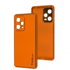 Чохол для Xiaomi Redmi Note 12 Pro 5G Leather Xshield apricot