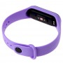 Ремінець для Xiaomi Mi Band 3/4 original design бузковий / elegant purple