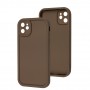 Чохол для iPhone 11 Shock sides brown