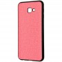 Чехол для Samsung Galaxy J4+ 2018 (J415) Hard Textile розовый