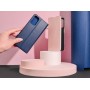 Чехол книжка для Xiaomi Redmi Note 9 Wave Stage pink