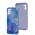 Чехол для Samsung Galaxy A03s (A037) Marble Clouds blue