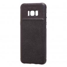 Чохол EasyBear для Samsung Galaxy S8+ (G955) Leather чорний