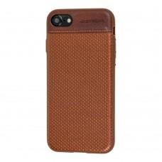 Чохол EasyBear для iPhone 7 / 8 Leather коричневий