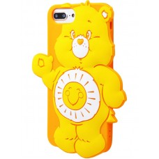 Чехол для iPhone 7 Plus Care Bears желтый