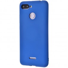 Чехол Molan Cano для Xiaomi Redmi 6 матовый синий