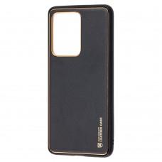 Чехол для Samsung Galaxy S20 Ultra (G988) Leather Xshield черный