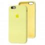 Чехол для iPhone 6 / 6s Silicone Slim Full camera mellow yellow