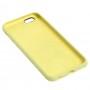 Чехол для iPhone 6 / 6s Silicone Slim Full camera mellow yellow