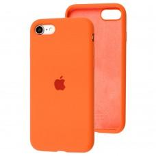 Чехол для iPhone 7 / 8 / SE20 Silicone Slim Full apricot