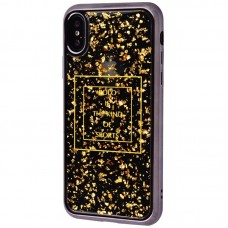 Чехол для iPhone X Polo Glory золотистый