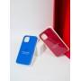Чехол Silicone для iPhone 12 / 12 Pro case camellia red