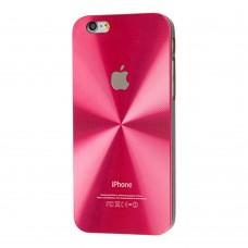Чехол CD для iPhone 6 металлический розовый