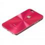 Чехол CD для iPhone 6 металлический розовый