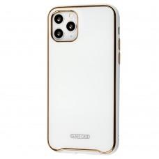 Чохол для iPhone 11 Pro Glass Premium білий