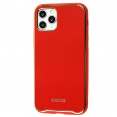 Чехол для iPhone 11 Pro Glass Premium красный