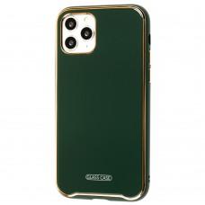Чехол для iPhone 11 Pro Glass Premium зеленый