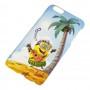Чехол для iPhone 6 Plus Minions Soft Touch "банана"