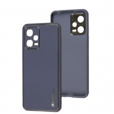Чохол для Xiaomi Poco X5 / Note 12 5G Leather Xshield lavender gray