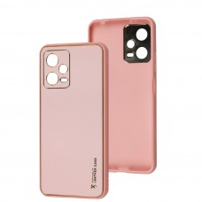 Чехол для Xiaomi Poco X5 / Note 12 5G Leather Xshield pink