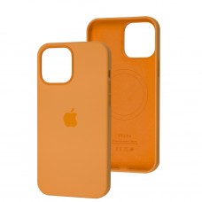 Чохол для iPhone 13 Pro Max MagSafe Silicone Full Size marigold