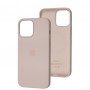 Чехол для iPhone 13 Pro Max MagSafe Silicone Full Size chalk pink