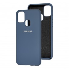 Чохол для Samsung Galaxy M31 (M315) Silicone Full лавандовий сірий