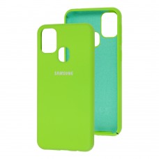 Чохол для Samsung Galaxy M31 (M315) Silicone Full зелений