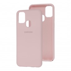 Чехол для Samsung Galaxy M31 (M315) Silicone Full розовый / pink sand