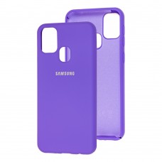 Чехол для Samsung Galaxy M31 (M315) Silicone Full бледно-лавандовый