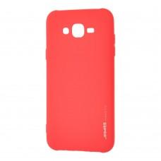 Чехол для Samsung Galaxy J7 (J700) SMTT красный
