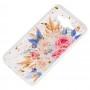 Чехол для Samsung Galaxy J7 (J700) Flowers Confetti "кустовая роза"