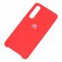 Чехол для Huawei P30 Silky Soft Touch "красный"