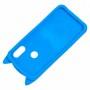 3D чохол для Xiaomi Redmi 6 Pro / Redmi Mi A2 Lite кіт з блискітками блакитний
