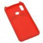 3D чехол для Samsung Galaxy A10s (A107) кот красный