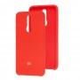 Чехол для Xiaomi Redmi 8 Silky Soft Touch "красный"