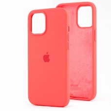 Чехол для iPhone 12 Pro Max Silicone Full оранжевый / pink citrus 