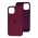 Чехол для iPhone 12 Pro Max Silicone Full бордовый / plum