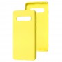 Чохол для Samsung Galaxy S10 (G973) Wave colorful жовтий